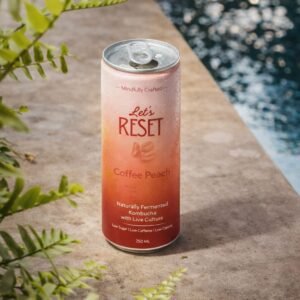 Let’s Reset Coffee Peach Kombucha thumbnail
