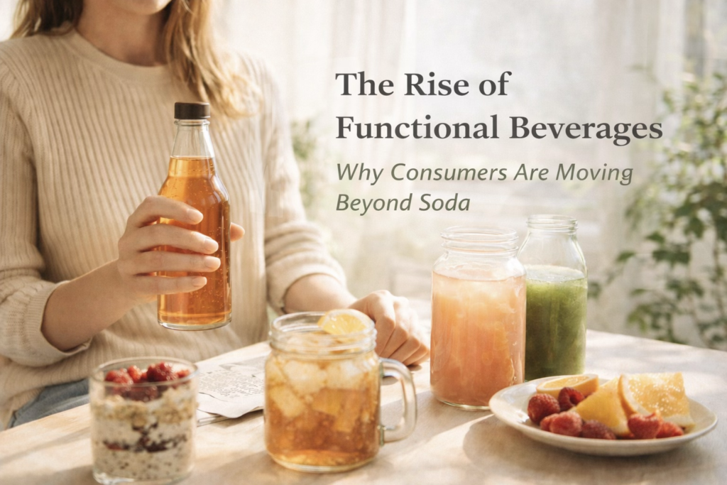 The Rise of Functional Beverages: Why Consumers Are Moving Beyond Soda