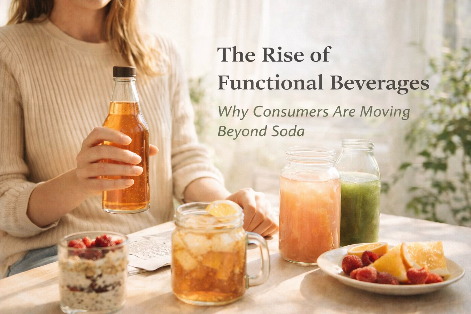 The Rise of Functional Beverages: Why Consumers Are Moving Beyond Soda